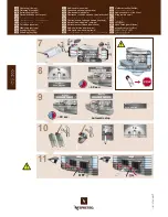 Preview for 8 page of Nespresso GEMINI CS 200 - RACCORDEMENT EAU Descaling Manual