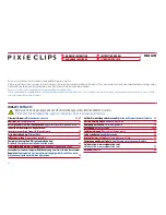 Предварительный просмотр 22 страницы Nespresso Pixie Clips Instruction Manual