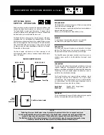 Предварительный просмотр 10 страницы Ness Security Products Security Guard Owner'S Manual