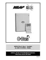 Ness D16x C-Bus Enabled Installation & Programming Manual preview