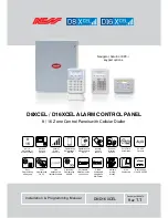 Preview for 1 page of Ness D16XCEL Installer Manual