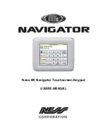 Ness M1 Navigator User Manual preview