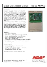 Предварительный просмотр 1 страницы Ness M1KAM Quick Start Manual