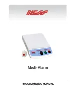 Предварительный просмотр 1 страницы Ness MEDI-ALARM Programming Manual