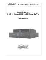 Ness SDI User Manual preview