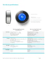 Предварительный просмотр 6 страницы nest Learning thermostat Installation And Configuration Manual