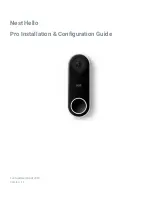 nest Nest Hello Pro Installation & Configuration Manual предпросмотр