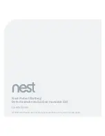 nest O5A User Manual предпросмотр