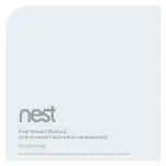 Preview for 1 page of nest S3003LWES User Manual