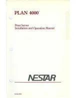 Nestar PLAN 4000 Installation And Operation Manual preview