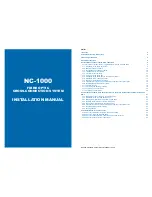 Preview for 2 page of nestor cables NC-1000 Installation Manual