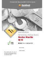 NESTOR MARTIN IQ13 Multifuel Installation & Servicing Instructions Manual preview