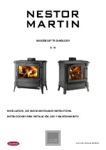 Preview for 1 page of NESTOR MARTIN Woodbox Harmony H13 Installation, Use And Maintenance Instructions