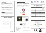 Preview for 1 page of Net Led Lighting NET-44-10-68 Manual