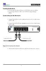 Preview for 9 page of Net Optics 10/100BaseT Slim Tap Installation Manual