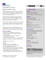 Preview for 1 page of Net Optics RGN-50SR-IL8 Technical Specifications