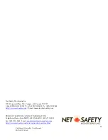 Предварительный просмотр 45 страницы Net Safety SAFEGUARD CONTROLLER User Manual