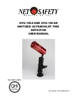 Net Safety UVU-140-AR User Manual предпросмотр