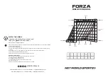 Net World Sports FORZA MINI LOCKING GOAL Manual предпросмотр