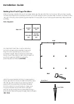 Предварительный просмотр 4 страницы Net World Sports Harrier Walk-In Fruit & Veg Garden Cage Assembly Instructions Manual