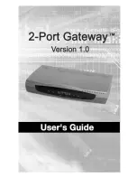 Net2Phone 2-Port Gateway User Manual preview