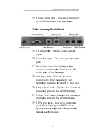 Preview for 11 page of Net2Phone 2-Port Gateway User Manual