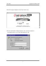 Preview for 8 page of Net2Phone Max E1 User Manual