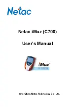 Предварительный просмотр 1 страницы Netac iMuz C700 User Manual