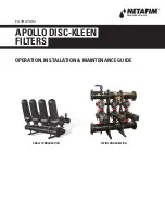 Preview for 1 page of Netafim APOLLO DISC-KLEEN Operation, Installation & Maintenance Instructions