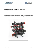 Preview for 2 page of Netafim Arkal 3" Spin-Klin Battery Installation, Operation And Maintenance Manual