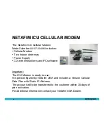 Preview for 2 page of Netafim ICU Manual