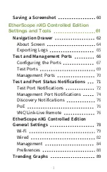 Предварительный просмотр 3 страницы netAlly EtherScope nXG Controlled Edition User Manual