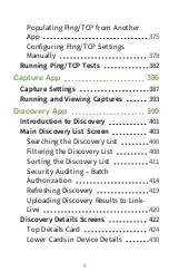 Предварительный просмотр 8 страницы netAlly EtherScope nXG Controlled Edition User Manual