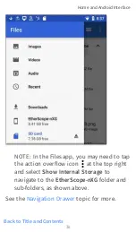 Предварительный просмотр 38 страницы netAlly EtherScope nXG Controlled Edition User Manual