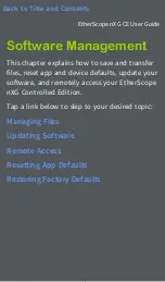 Предварительный просмотр 101 страницы netAlly EtherScope nXG Controlled Edition User Manual