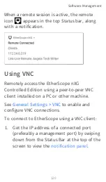 Предварительный просмотр 120 страницы netAlly EtherScope nXG Controlled Edition User Manual