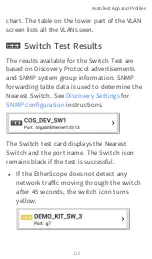 Предварительный просмотр 216 страницы netAlly EtherScope nXG Controlled Edition User Manual