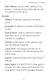 Предварительный просмотр 301 страницы netAlly EtherScope nXG Controlled Edition User Manual