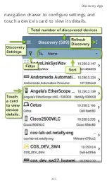 Предварительный просмотр 405 страницы netAlly EtherScope nXG Controlled Edition User Manual