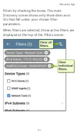 Предварительный просмотр 409 страницы netAlly EtherScope nXG Controlled Edition User Manual