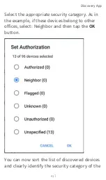 Предварительный просмотр 417 страницы netAlly EtherScope nXG Controlled Edition User Manual