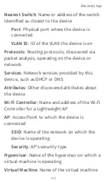 Предварительный просмотр 428 страницы netAlly EtherScope nXG Controlled Edition User Manual