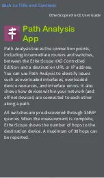 Предварительный просмотр 608 страницы netAlly EtherScope nXG Controlled Edition User Manual