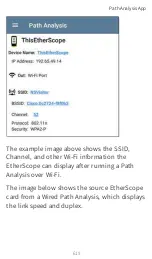 Предварительный просмотр 619 страницы netAlly EtherScope nXG Controlled Edition User Manual