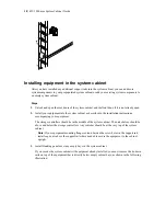 Предварительный просмотр 18 страницы NetApp 42U 1280 mm System Cabinet Manual