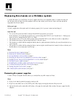 NetApp FAS22 Series Manual preview