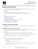 NetApp FAS25 Series Manual preview