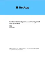 Preview for 1 page of NetApp HCI Manual