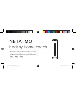 Netatmo Healthy home coach Quick Start Manual предпросмотр