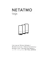 Preview for 1 page of Netatmo Tags User Manual